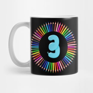 Number 3 Mug